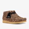 Womens Wallabee Boot Leopard Print Womens Wallabee Boot Leopard Print