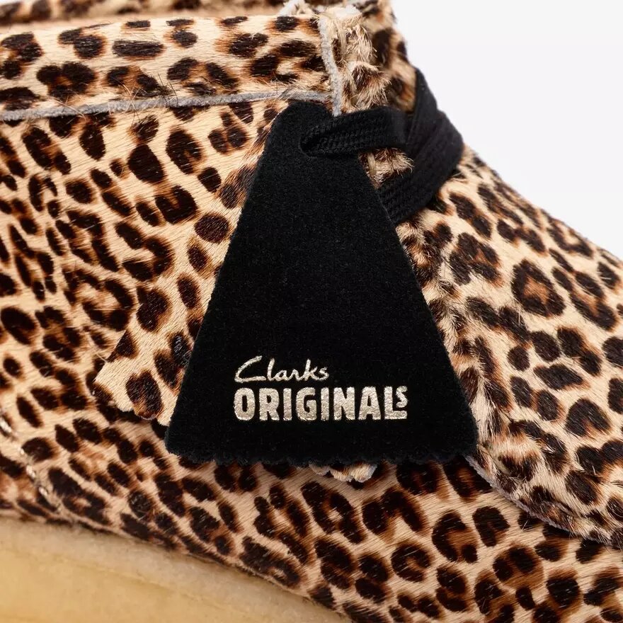 Womens Wallabee Boot Leopard Print Womens Wallabee Boot Leopard Print