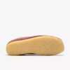 Womens Wallabee Boot. Rose Brown Suede