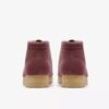 Womens Wallabee Boot. Rose Brown Suede