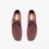 Womens Wallabee Boot. Rose Brown Suede