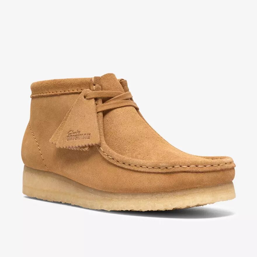 Womens Wallabee Boot Tan Suede Womens Wallabee Boot Tan Suede