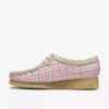 Womens Wallabee Gingham Pink Check