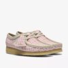 Womens Wallabee Gingham Pink Check