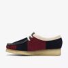Womens Wallabee Navy Stripe Wallabees