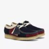 Womens Wallabee Navy Stripe Wallabees
