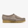 Womens Wallabee Pale Grey Suede Womens Wallabee Pale Grey Suede