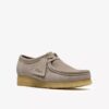 Womens Wallabee Pale Grey Suede Womens Wallabee Pale Grey Suede