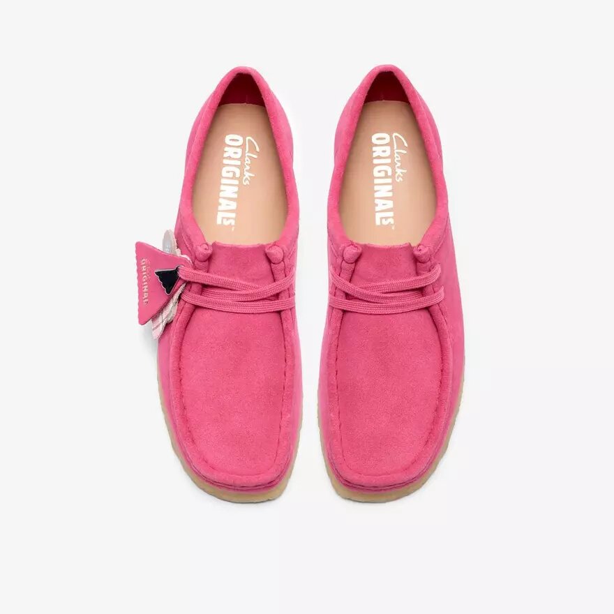 Womens Wallabee Pink Interest Wallabees Womens Wallabee Pink Interest Wallabees