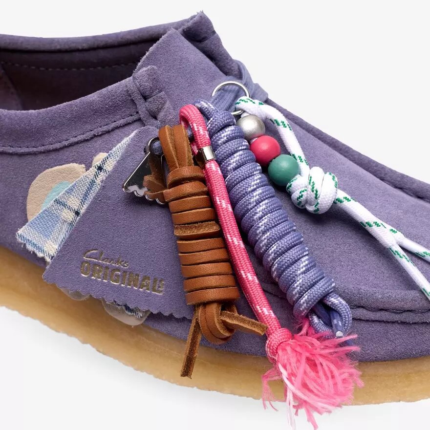 Womens Wallabee Purple Interest Wallabees Womens Wallabee Purple Interest Wallabees