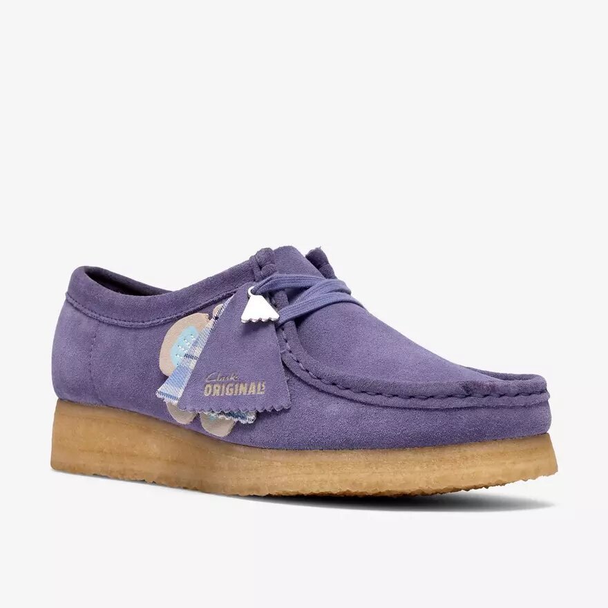 Womens Wallabee Purple Interest Wallabees Womens Wallabee Purple Interest Wallabees