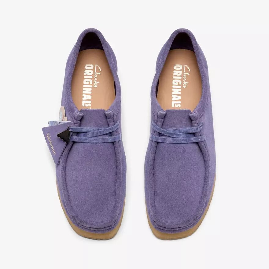 Womens Wallabee Purple Interest Wallabees Womens Wallabee Purple Interest Wallabees