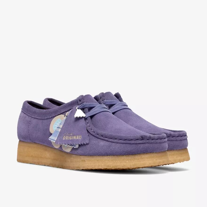 Womens Wallabee Purple Interest Wallabees Womens Wallabee Purple Interest Wallabees