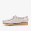 Womens Wallabee White Grain Leather Womens Wallabee White Grain Leather