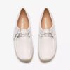 Womens Wallabee White Grain Leather Womens Wallabee White Grain Leather
