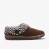 Womens Willowdean Sweater Dark Brown Slippers Womens Willowdean Sweater Dark Brown Slippers