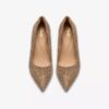 Womens Zarey Court Animal Print Court Shoes