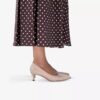 Womens Zarey Court Sand Patent Court Shoes Us